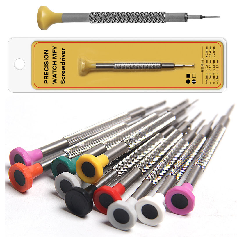 Jewelry Watches Repair - Stainless Steel Flat Cross Screwdriver Watch