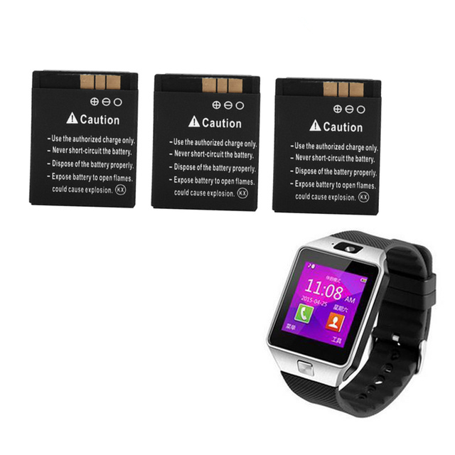 A1 Watches & Jewelry New York Photos - 3.7V 380mAh SmartWatch Battery Rechargeable Li-ion
