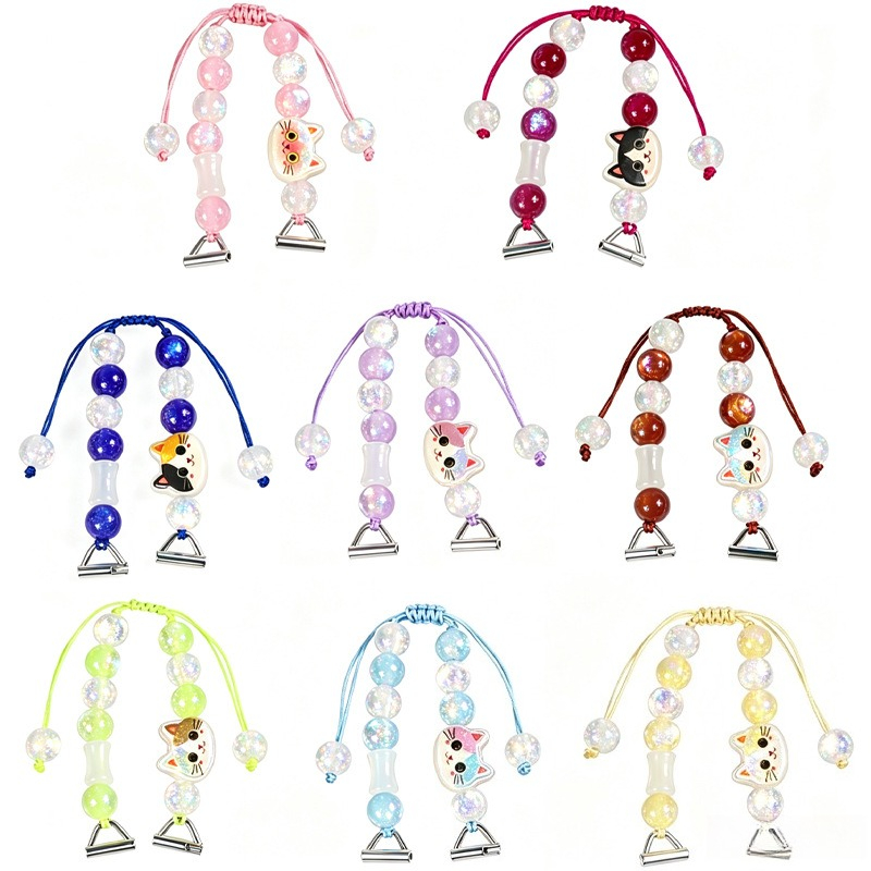 Stones Watches & Jewelry In Sweden Ab - Macaron Beaded Smart Watch Strap Cartoon