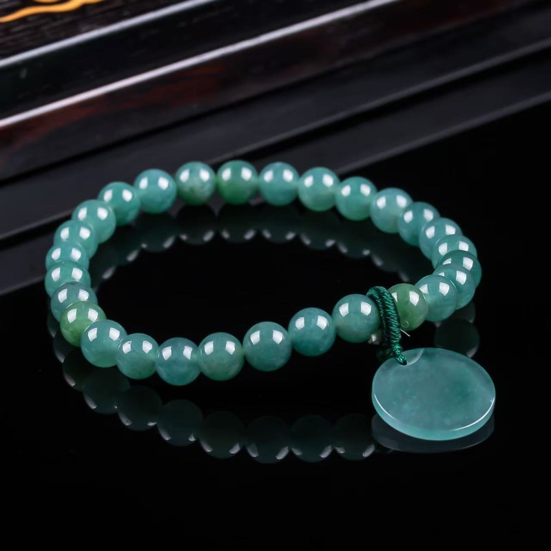 Jewelry & Watches Sp Zo O - Natural Jadeite Blue Water Nothing Plaque