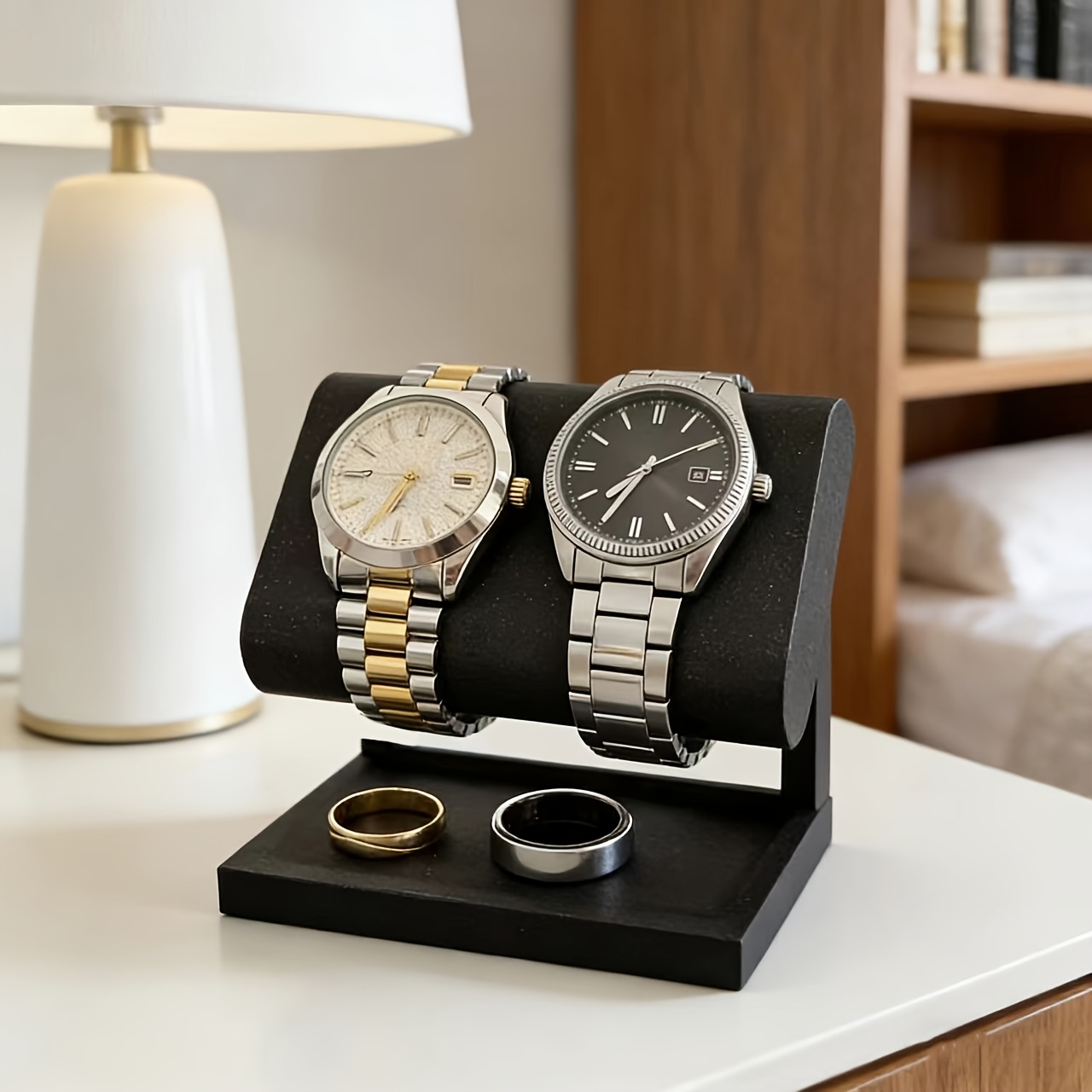Watches Jewelry Holder - Multi-purpose 3D Printed Stand, Desktop Watch