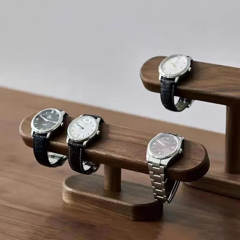 Watches Jewelry Holder - Wooden Watch Bracket Display Holder For