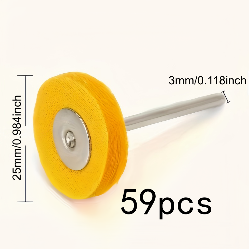 59Pcs 3mm Yellow Polishing Clo - Jewelry With Watches ulasan dan harga