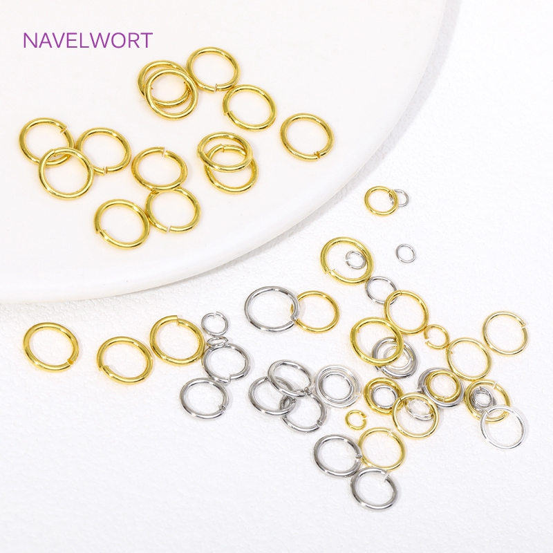 14K/18K Gold Plated Split Ring - Gold Plated Ring ulasan dan harga