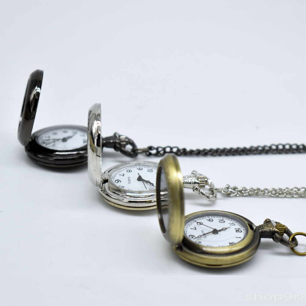 Custom Vintage Metal Pocket Wa - Jewelry With Watches ulasan dan harga
