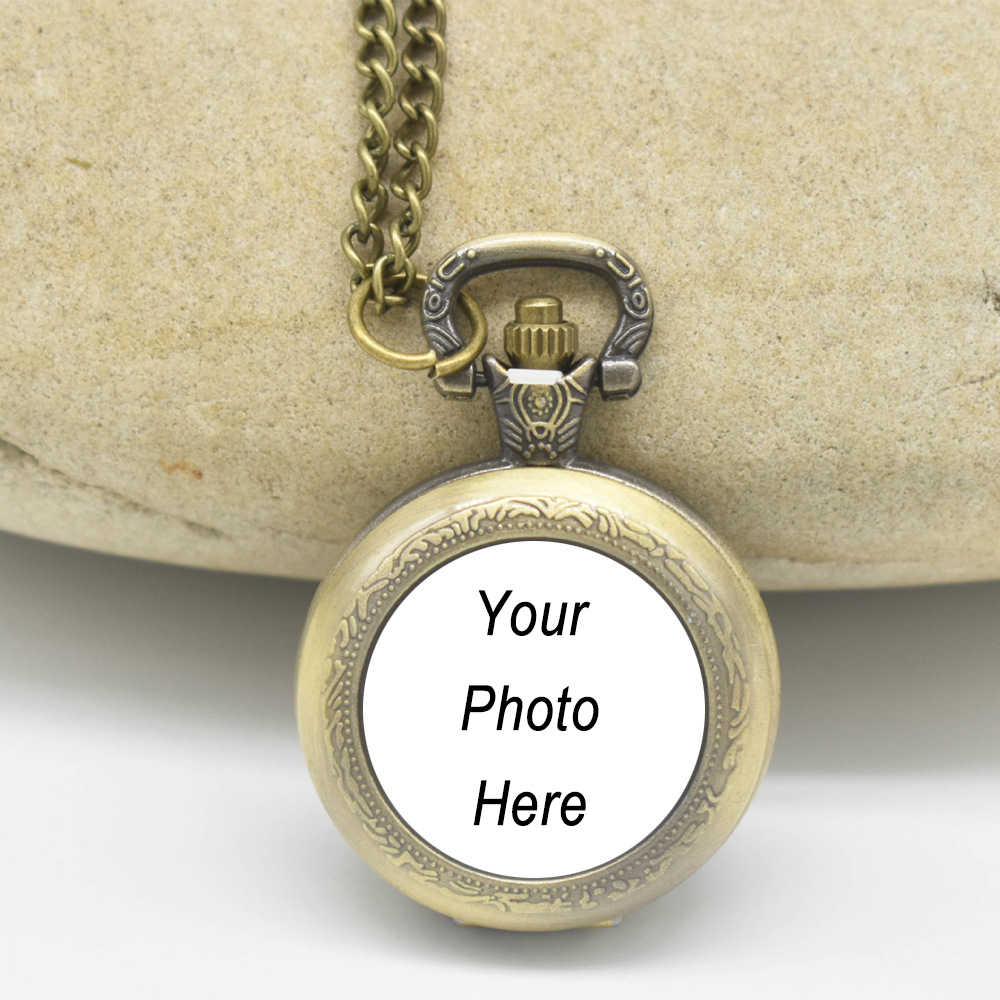 Custom Vintage Metal Pocket Wa - Jewelry With Watches ulasan dan harga
