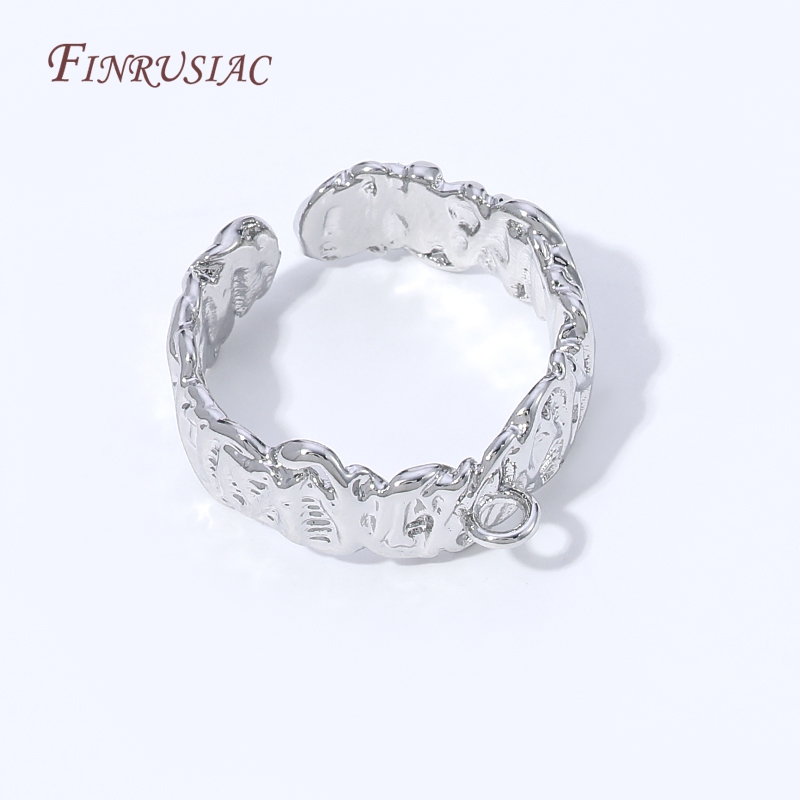 18K Gold Plated Open Adjustabl - Gold Plated Ring ulasan dan harga
