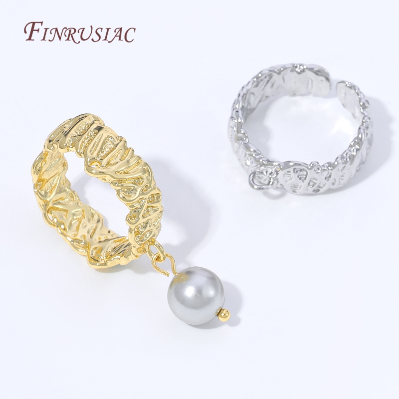18K Gold Plated Open Adjustabl - Gold Plated Ring ulasan dan harga