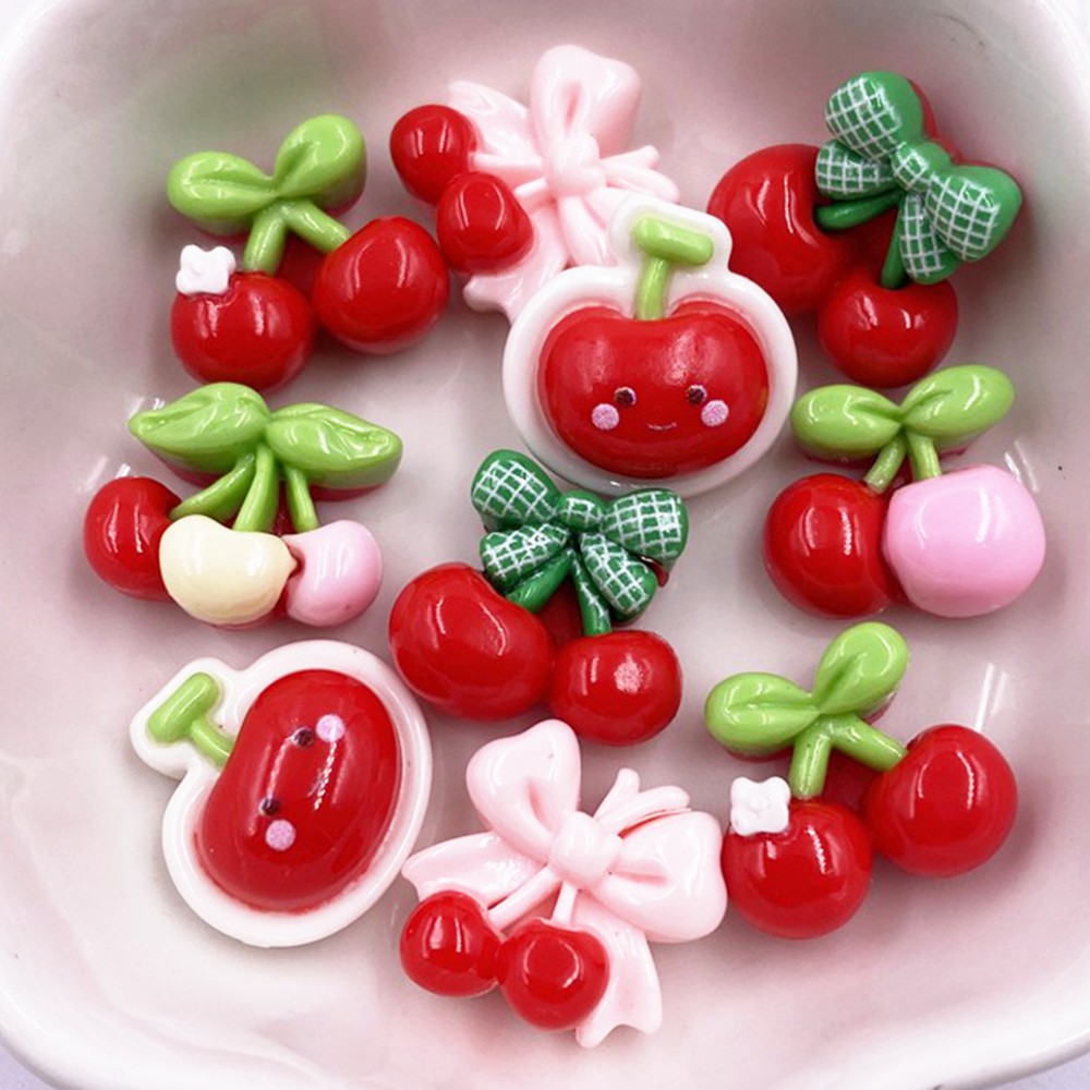 24pcs Colorful Kawaii Cartoon  - Paradise Jewelry & Watches Llc ulasan dan harga