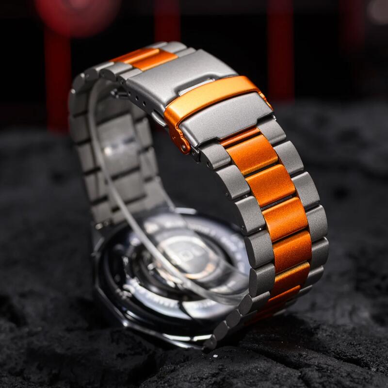 22mm Luxury Stainless Steel St - A1 Watches & Jewelry New York Photos ulasan dan harga