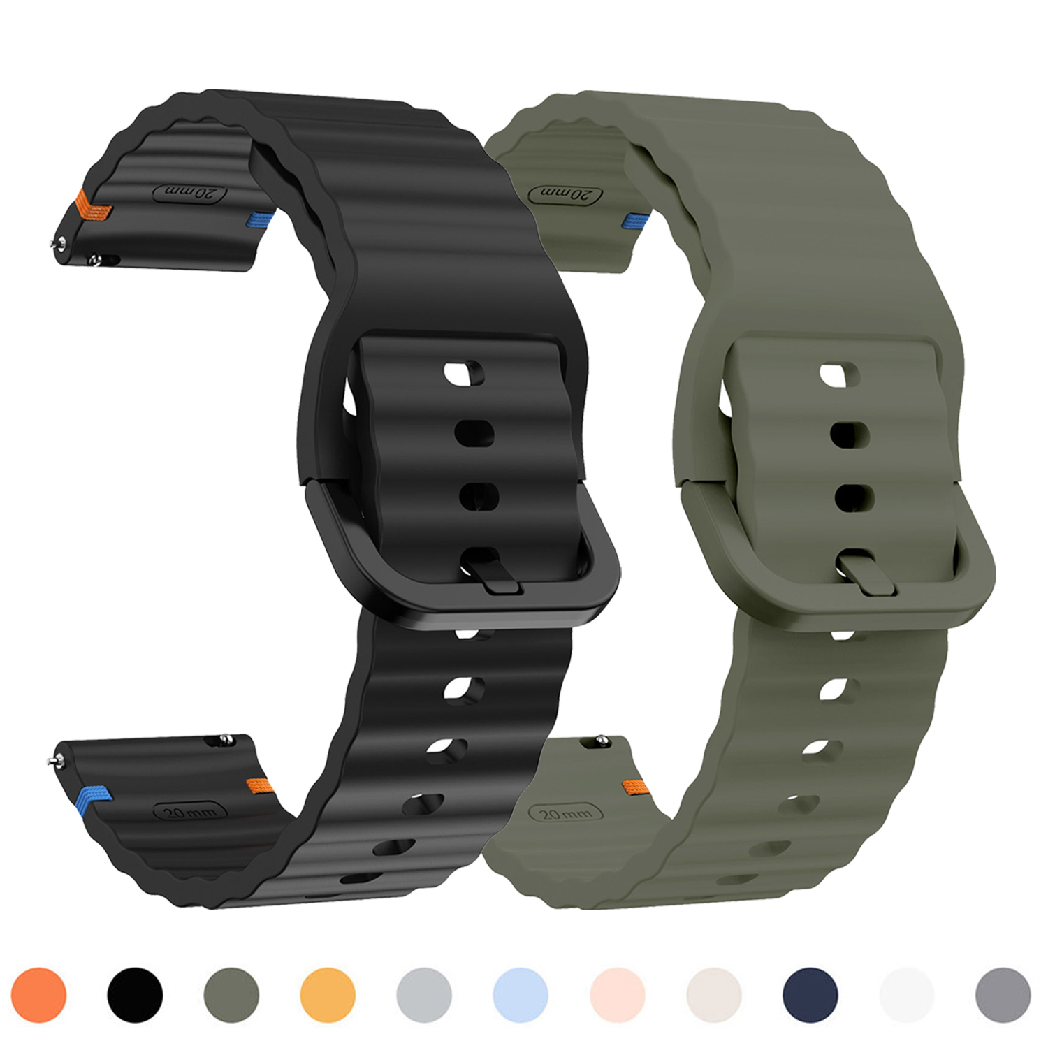 22mm Silicone Wriststrap For X - A1 Watches & Jewelry New York Photos ulasan dan harga