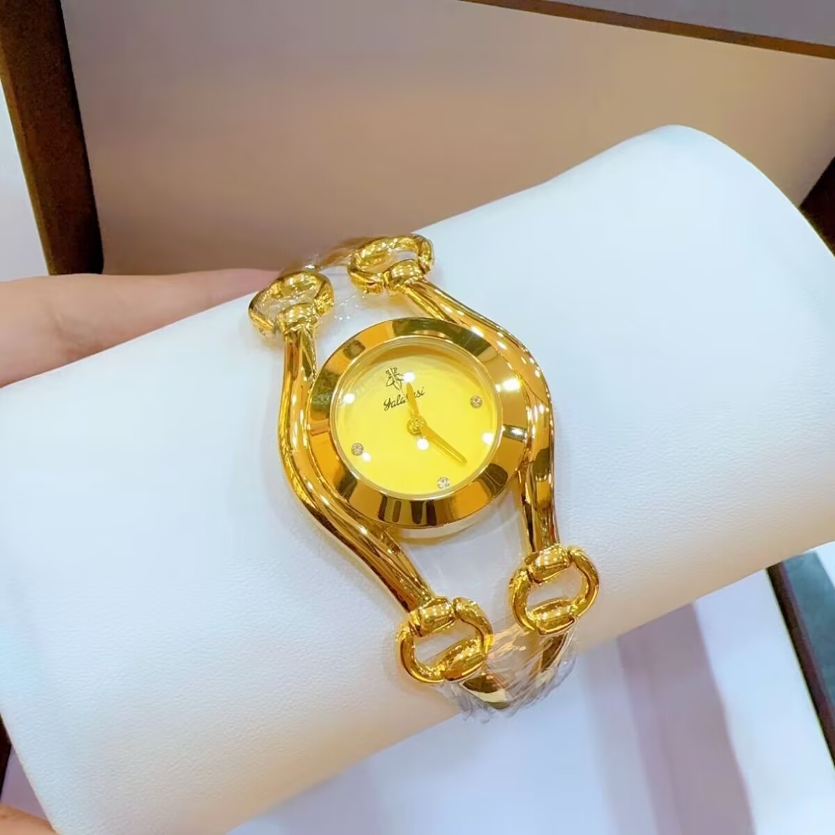 New French Dubai 24K Gold Plat - Jewelry With Watches ulasan dan harga