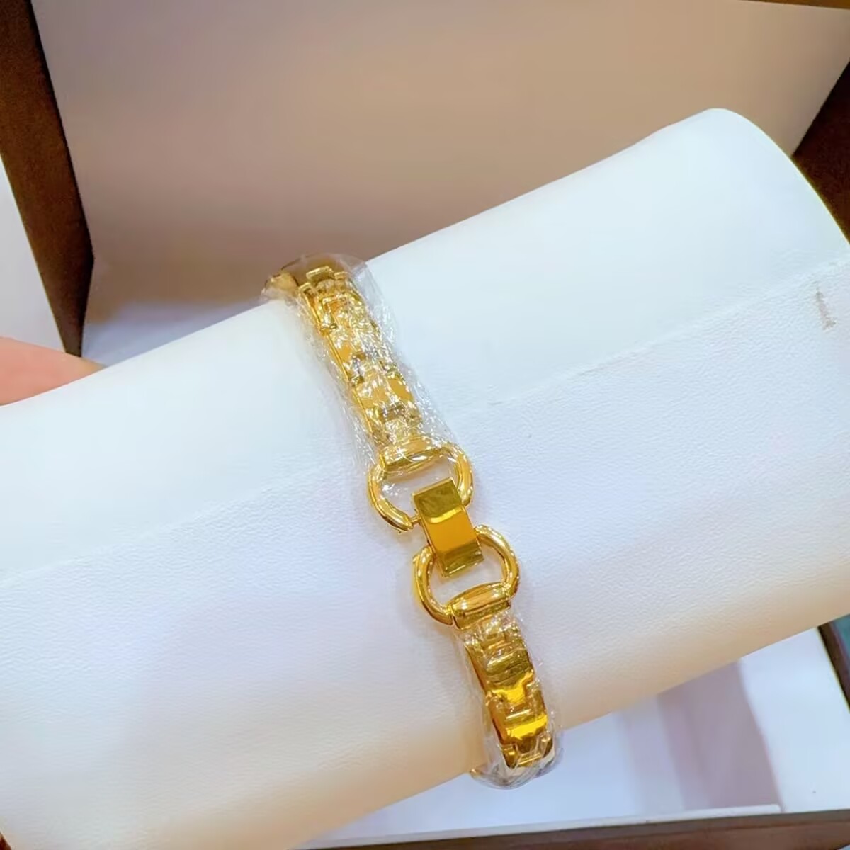 New French Dubai 24K Gold Plat - Jewelry With Watches ulasan dan harga