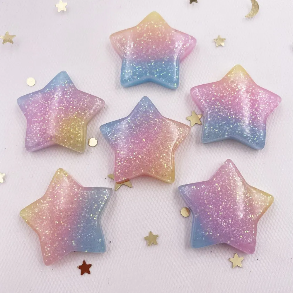 10PCS Glitter Kawaii Resin Col - Paradise Jewelry & Watches Llc ulasan dan harga