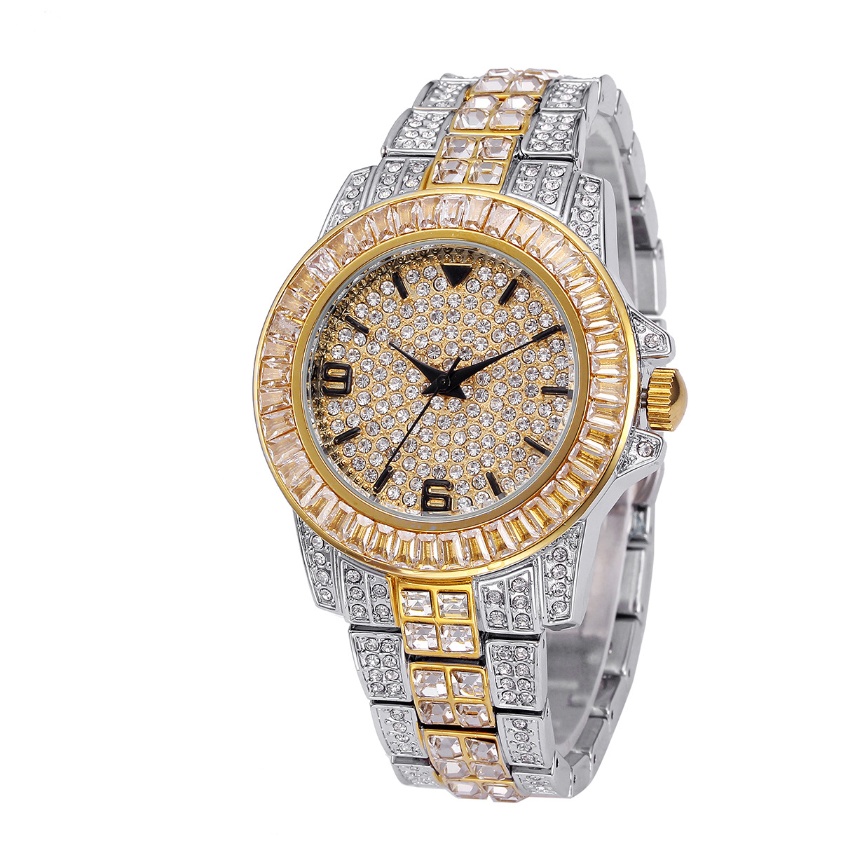 Luxury Full Stone Quartz Watch - Jewelry With Watches ulasan dan harga