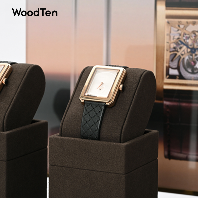 WoodTen Microfibe Watch Stand  - Watches Jewelry Holder ulasan dan harga
