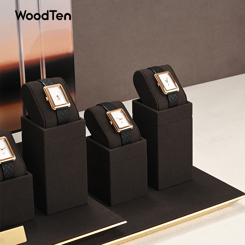 WoodTen Microfibe Watch Stand  - Watches Jewelry Holder ulasan dan harga