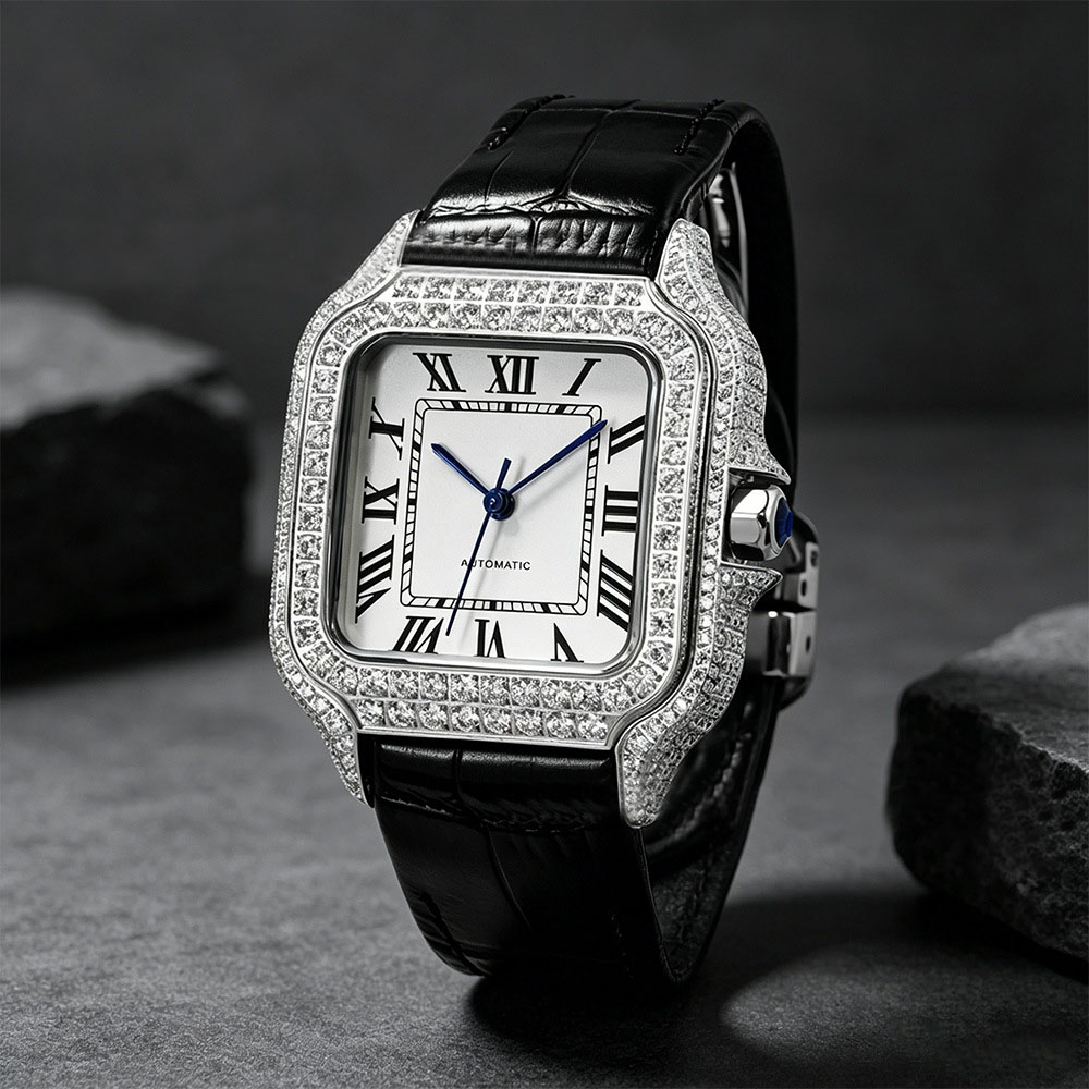 VVS Moissanite Diamond Watches - Vvs Jewelry Watches ulasan dan harga