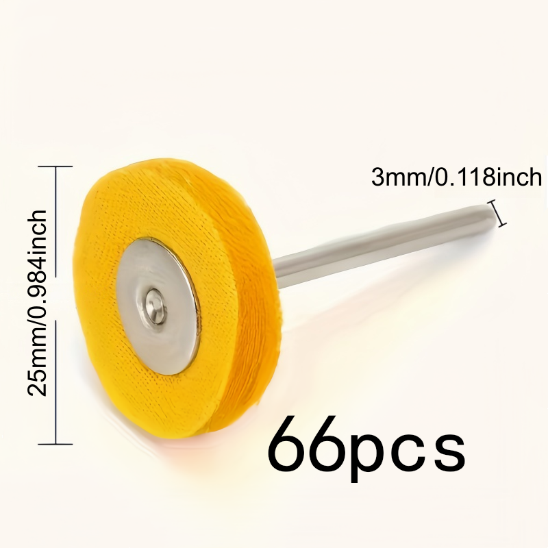 66Pcs 3mm Yellow Polishing Clo - Jewelry With Watches ulasan dan harga