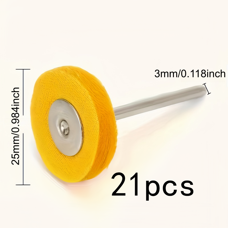 21Pcs 3mm Yellow Polishing Clo - Jewelry With Watches ulasan dan harga
