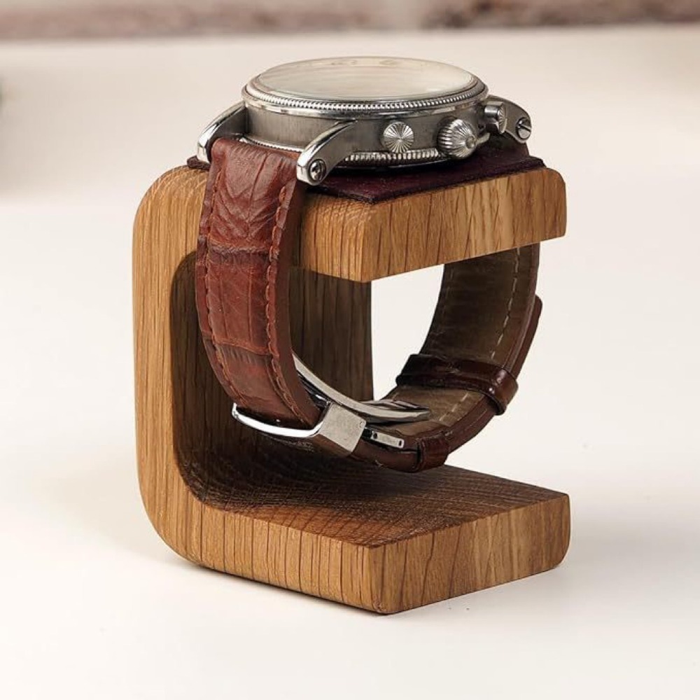 New Solid Wood Watch Holder Un - Watches Jewelry Holder ulasan dan harga