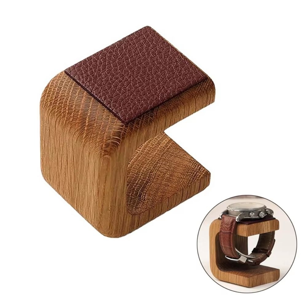 New Solid Wood Watch Holder Un - Watches Jewelry Holder ulasan dan harga
