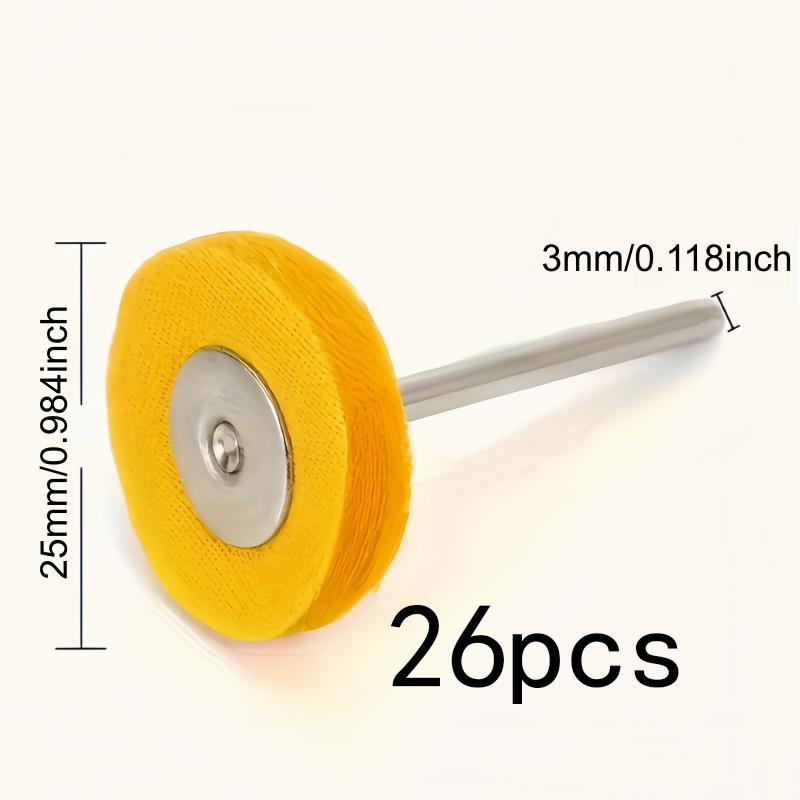 26Pcs 3mm Yellow Polishing Clo - Jewelry With Watches ulasan dan harga