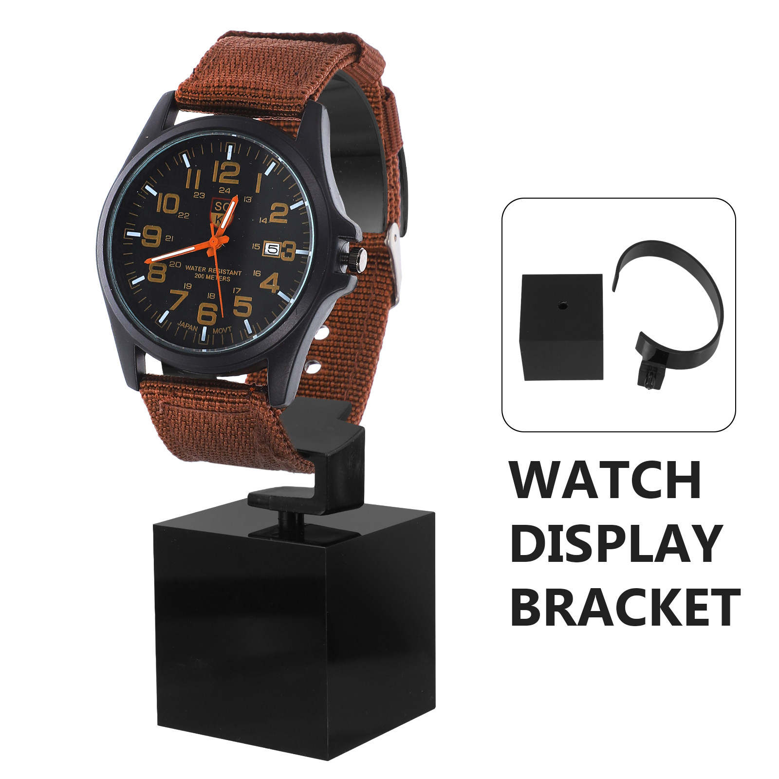 1Pcs Acrylic Watch Display Rac - Watches Jewelry Holder ulasan dan harga