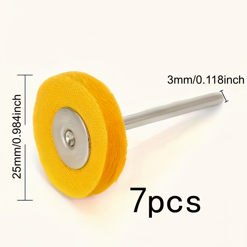7Pcs 3mm Yellow Polishing Clot - Jewelry With Watches ulasan dan harga