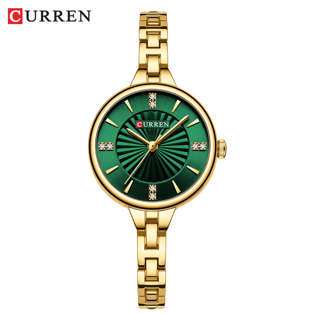 CURREN 9097 Top Brand Women's  - Jewelry Watches Silver ulasan dan harga