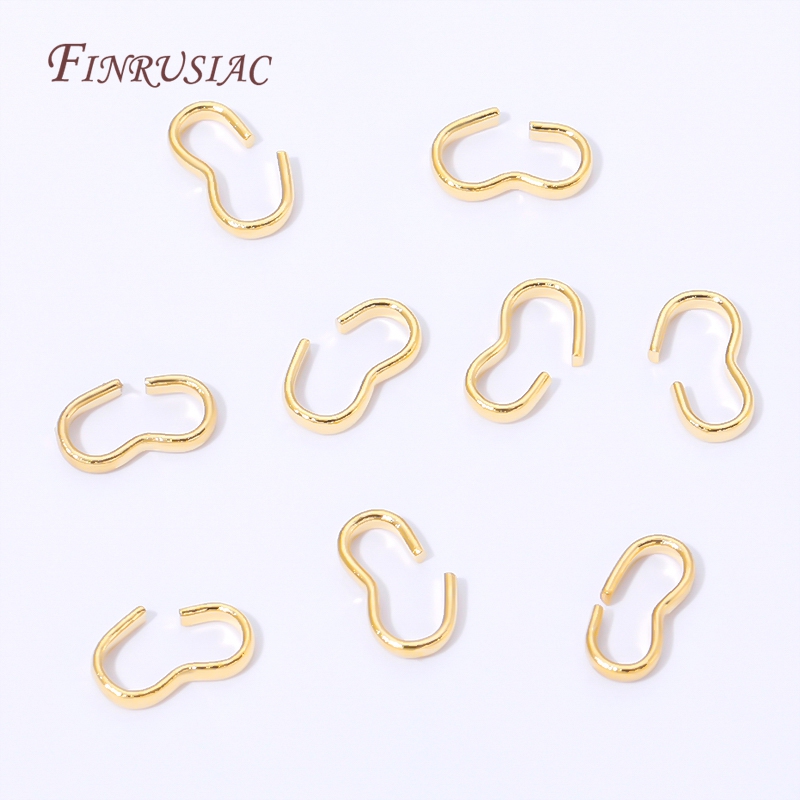 18K Gold Plated Open S Hook Cl - Gold Plated Ring ulasan dan harga