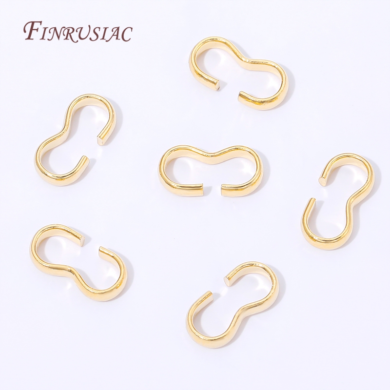 18K Gold Plated Open S Hook Cl - Gold Plated Ring ulasan dan harga