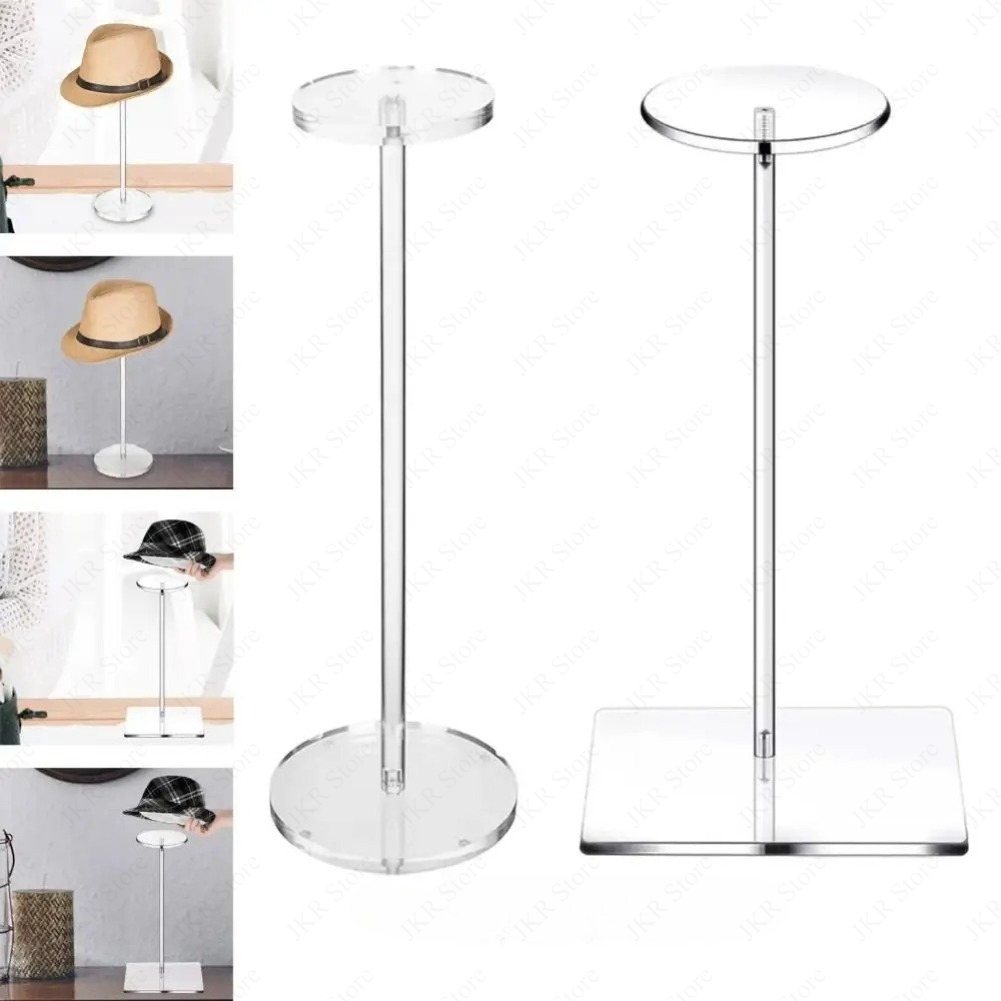 30CM Acrylic Cap Display Stand - Watches Jewelry Holder ulasan dan harga