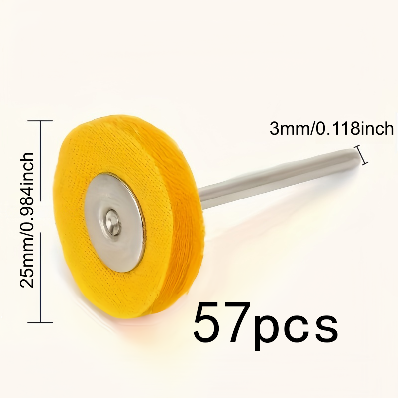 57Pcs 3mm Yellow Polishing Clo - Jewelry With Watches ulasan dan harga