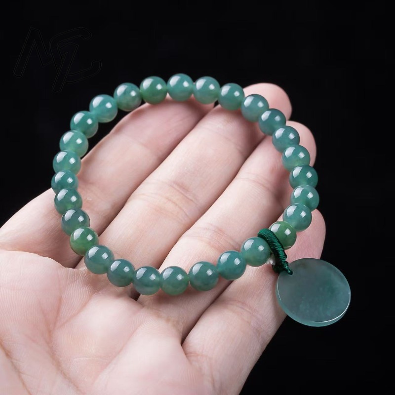 Natural Jadeite Blue Water Not - Jewelry & Watches Sp Zo O ulasan dan harga