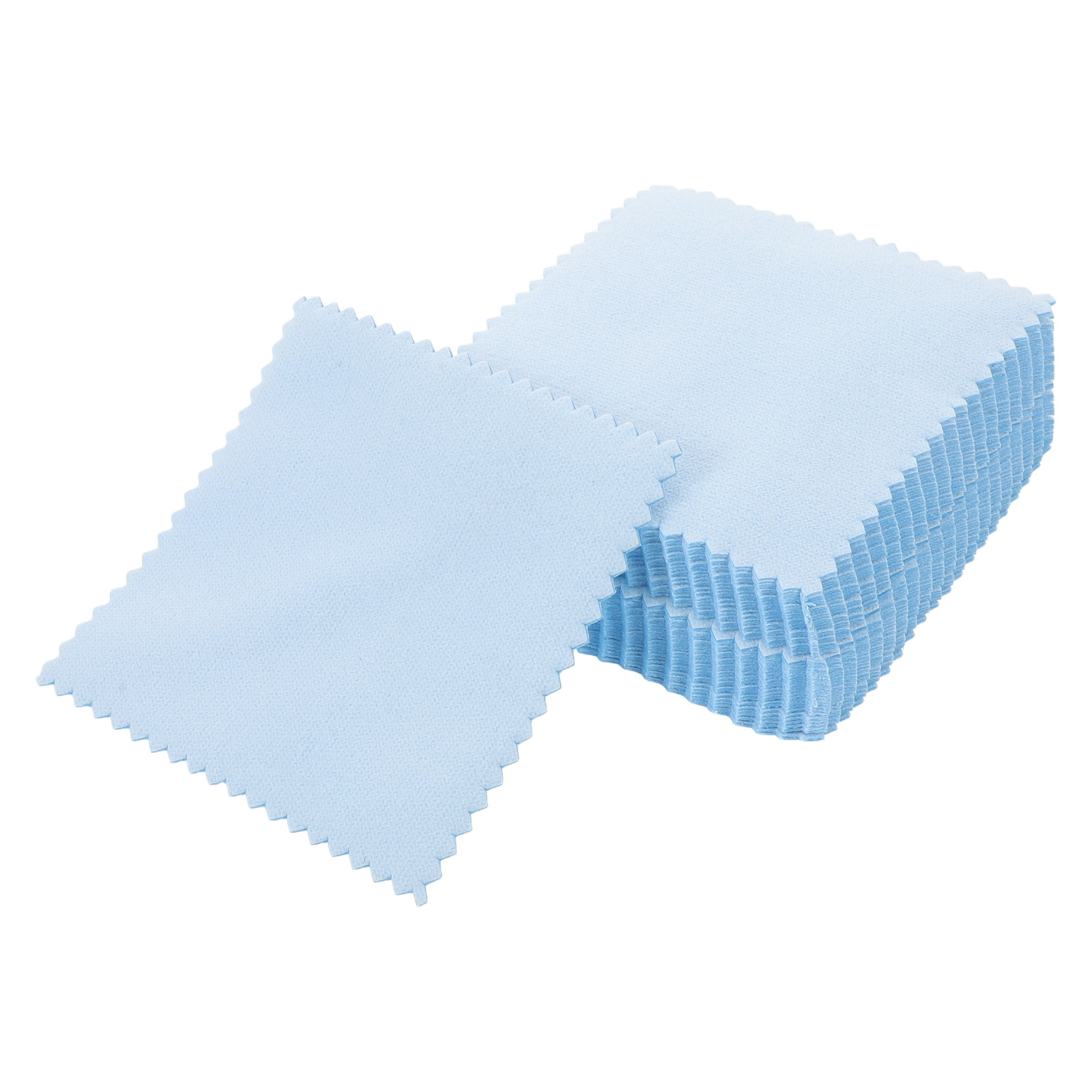 50Pcs Silver Polishing Cloth J - Jewelry Watches Silver ulasan dan harga