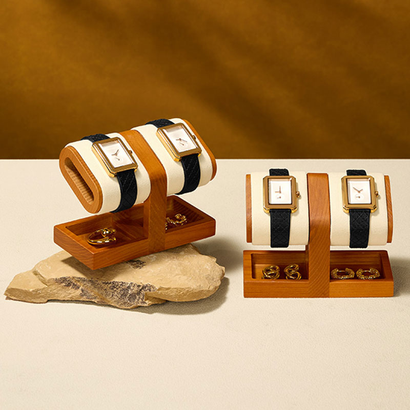 WoodTen Watch Display Stand Wo - Watches Jewelry Holder ulasan dan harga