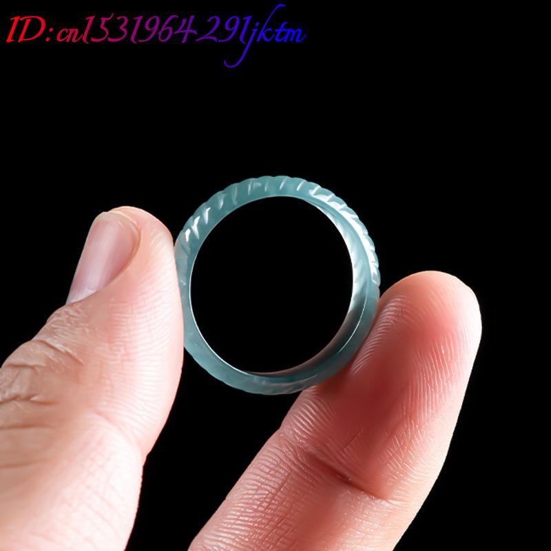 Blue Real Burmese Jadeite Ring - Jewelry & Watches Sp Zo O ulasan dan harga