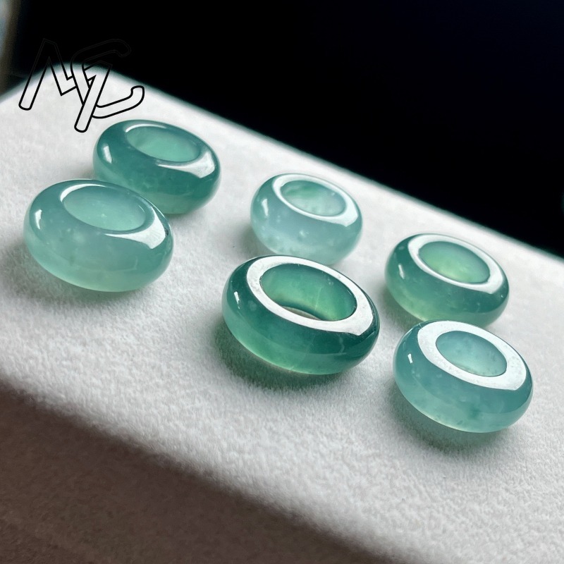 Natural Emerald Blue Water Luc - Jewelry & Watches Sp Zo O ulasan dan harga