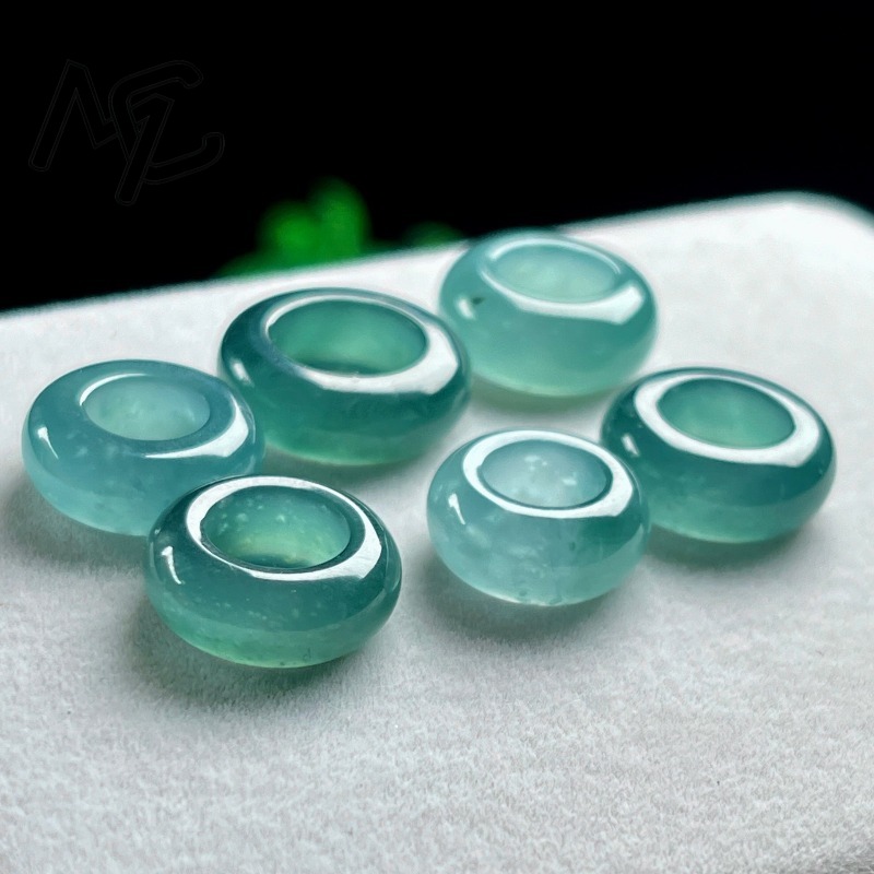 Natural Emerald Blue Water Luc - Jewelry & Watches Sp Zo O ulasan dan harga