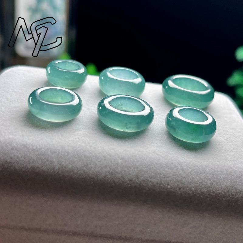 Natural Emerald Blue Water Luc - Jewelry & Watches Sp Zo O ulasan dan harga