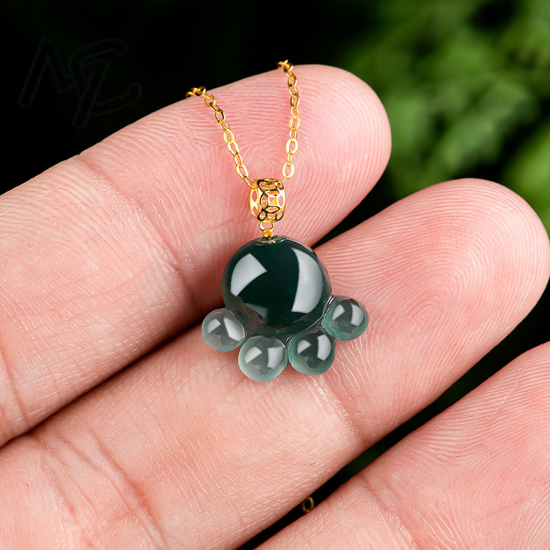 Natural Real Emerald Blue Wate - Jewelry & Watches Sp Zo O ulasan dan harga