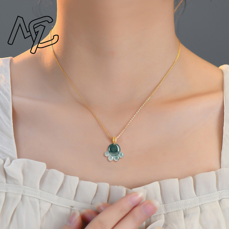 Natural Real Emerald Blue Wate - Jewelry & Watches Sp Zo O ulasan dan harga