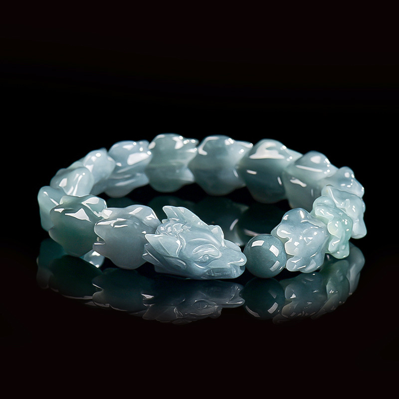 Blue Burmese Jadeite Dragon Br - Jewelry & Watches Sp Zo O ulasan dan harga