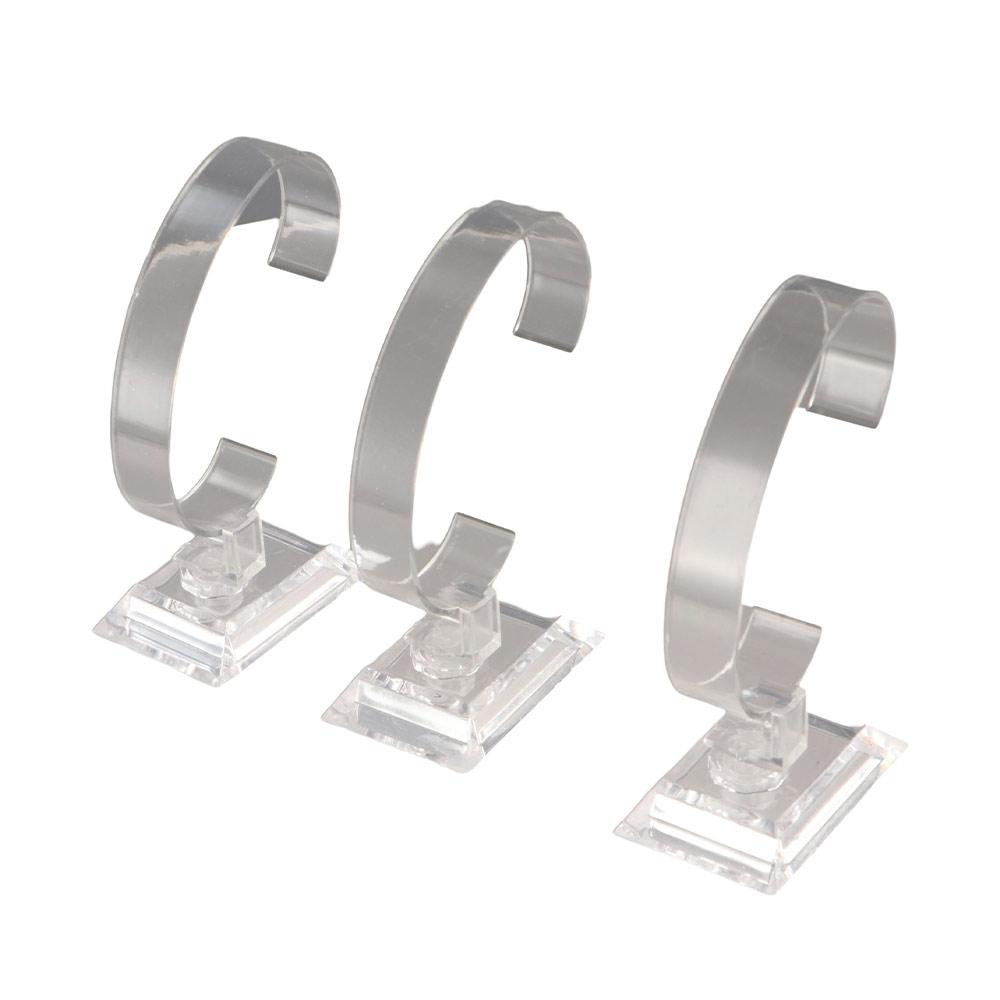 Transparent Watch Display Rack - Watches Jewelry Holder ulasan dan harga