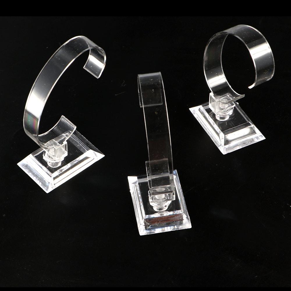 Transparent Watch Display Rack - Watches Jewelry Holder ulasan dan harga