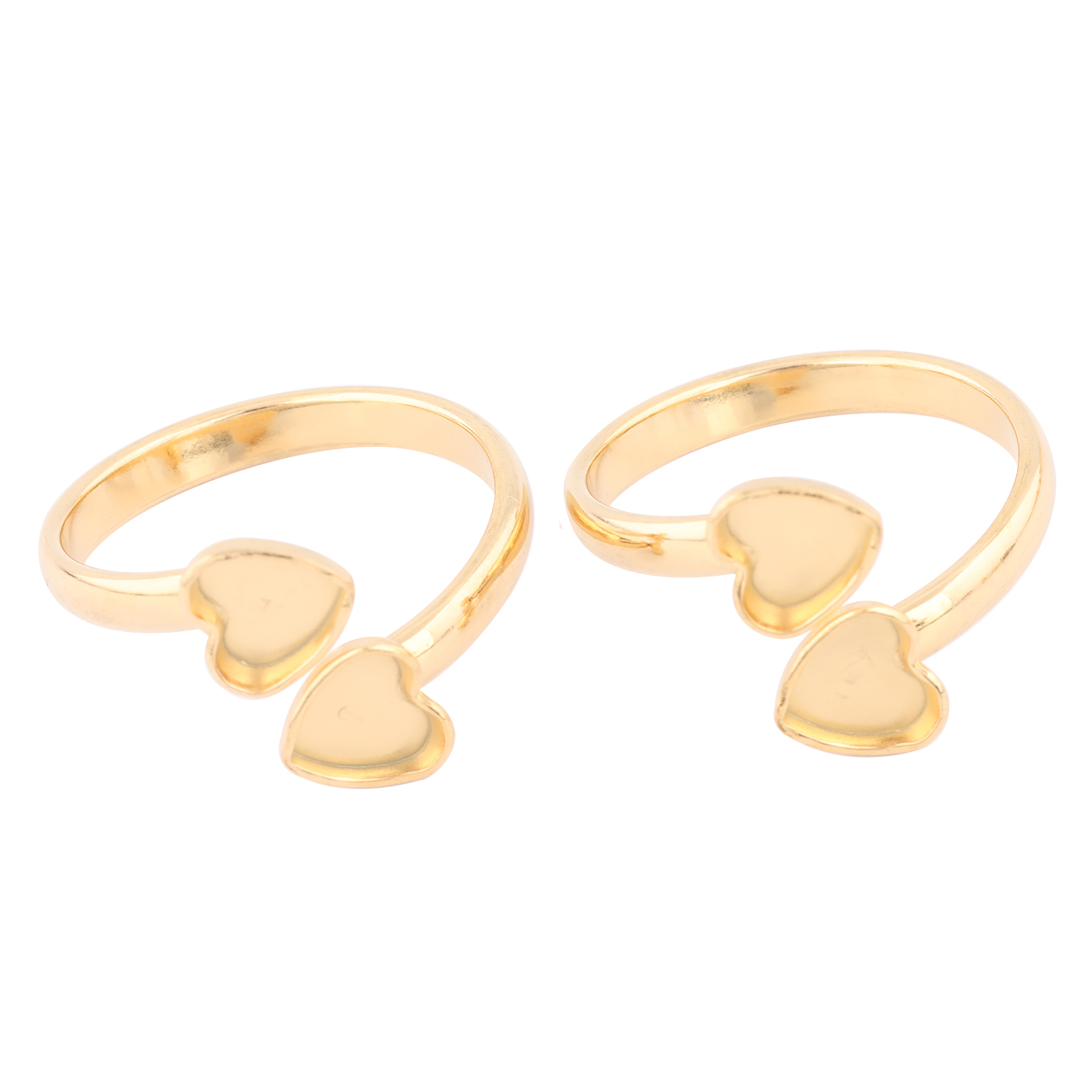 10pcs Stainless Steel Gold Pla - Gold Plated Ring ulasan dan harga