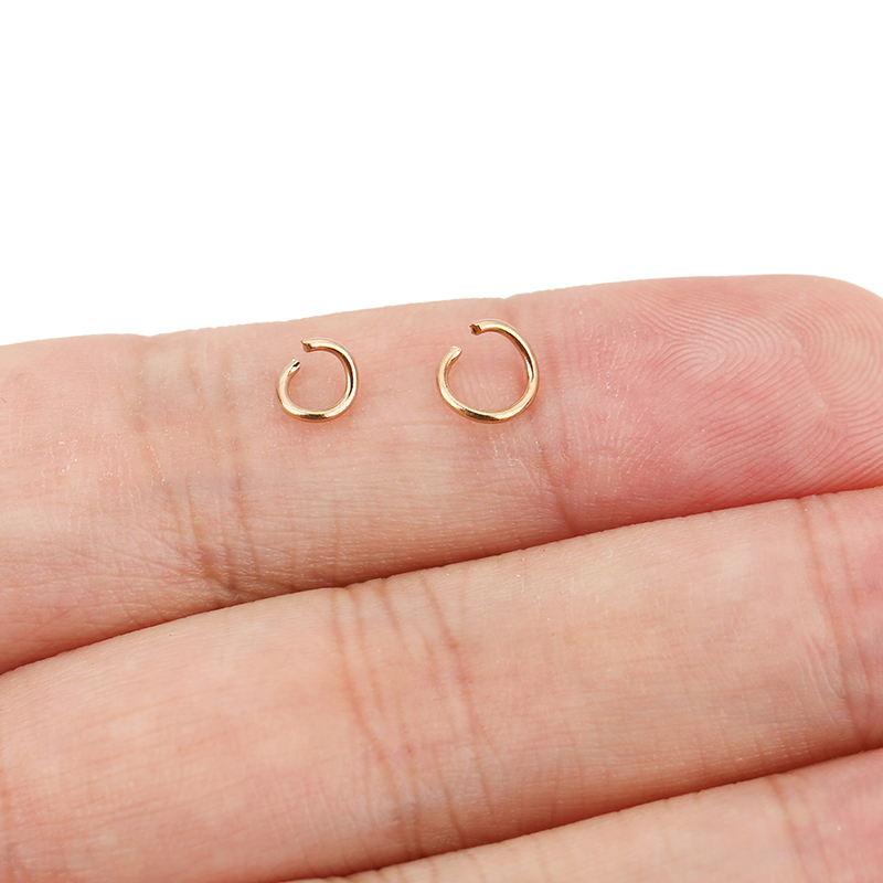 100pcs Rose Gold Plated Stainl - Gold Plated Ring ulasan dan harga