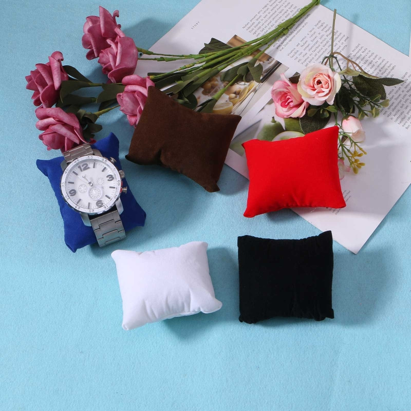 10Pcs/Set Velvet Bracelet Watc - Watches Jewelry Holder ulasan dan harga