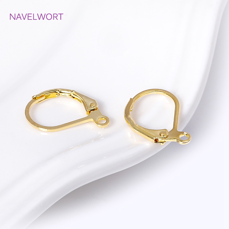 Fashion French Earring Lever-B - Gold Plated Ring ulasan dan harga